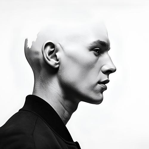 简单人头图片_简易人头轮廓图，百搭头像标志插图