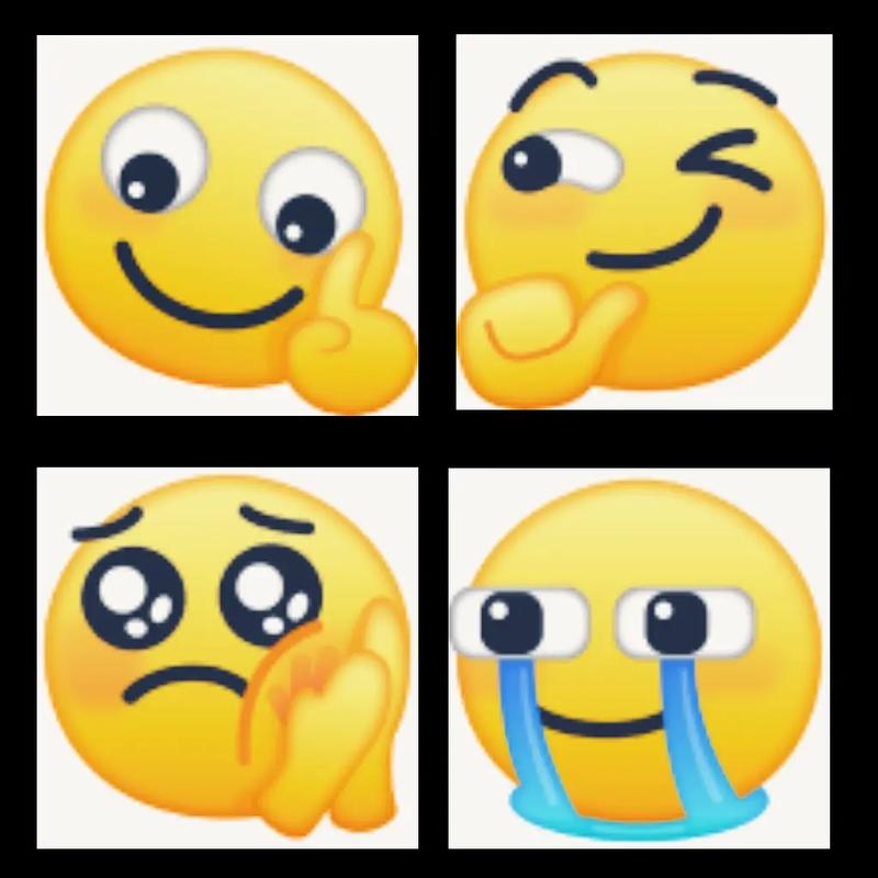 小黄脸emoji表情大全_小黄脸表情包，萌趣表情，聊天必备！